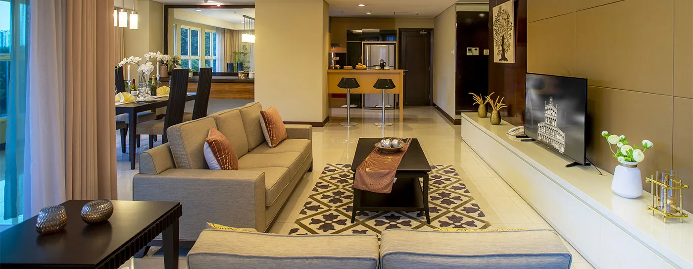 Sewa 3BR Pondok Indah Golf Apartment AGPI 3